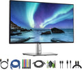 Dell P2424HT 23.8″ Full HD (1920×1080) Multi-Touch Screen Monitor | 10-Point Touch USB-C Connectivity Height-Adjustable Stand + Network Cable + Headphone Extender + HDMI Cable + Cleaning Kit + More