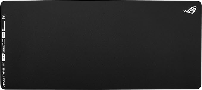 ASUS ROG Hone Ace XXL Gaming Mouse Pad – 35.4” x 15.7 (XXL Size) Extra-Cushioning Table-Sized for Wide Smooth Glide and Control Water/Oil/Dust-Resistant Extra-Soft Non-Slip Rubber Base - Black
