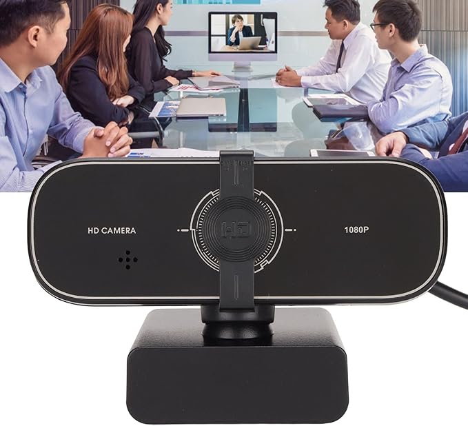 Computer Camera High Definition Webcam with Viewing Angle Auto Focus and USB Streaming for Multiple Platforms Including OS X and Win10