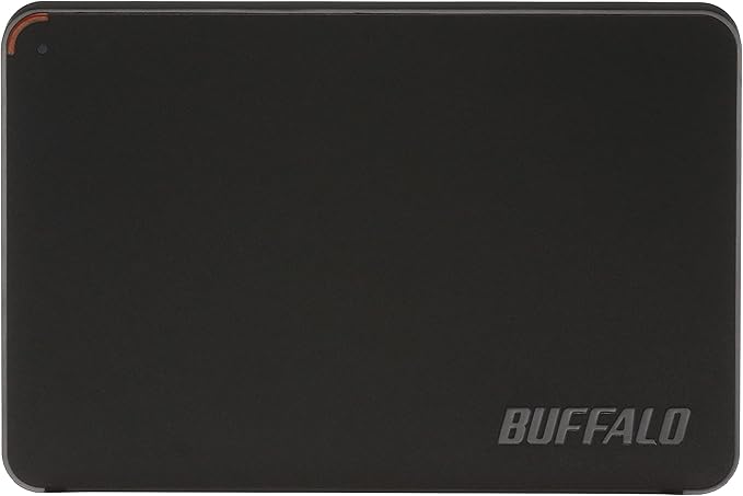 BUFFALO Mini Station 1TB HD-PCFS1.0U3-BBA Portable HDD for USB 3.1 (Gen1) / USB 3.0