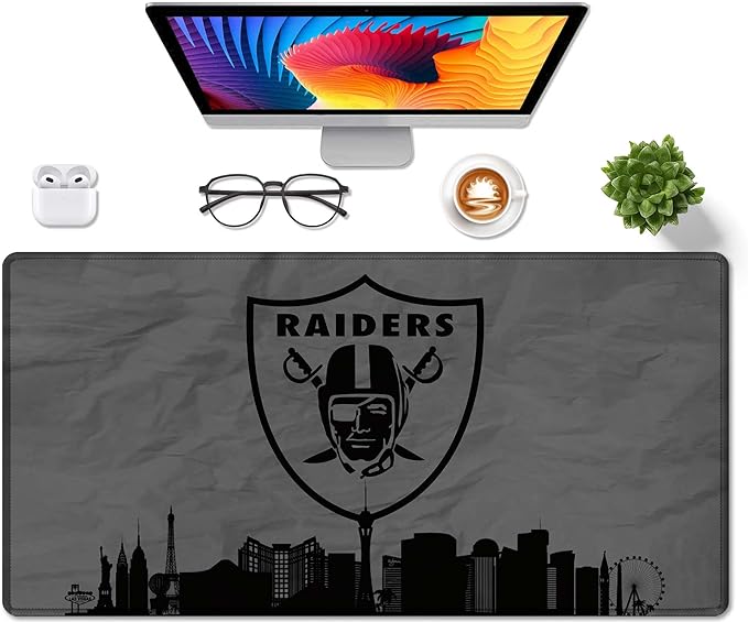 Large Mouse Pad Desk Mat for Home Office Gaming Mousepad Extended Desk pad - Computer Keyboard Mouse Mat with Non-Slip Base and Stitched Edge Office Desk Organizers and Accessories