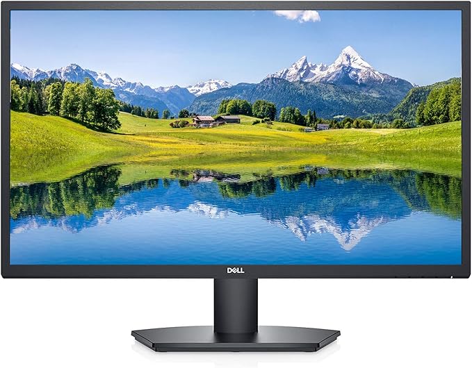Dell 27 inch Monitor FHD 16:9 with Comfortview (TUV-Certified) 27 Computer Monitors 75Hz Refresh Rate 16.7 Million Colors Anti-Glare with 3H Hardness Black (1-Pack)