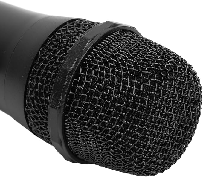 ZJchao Portable Cordless Microphone Dynamic Mic 2.4G Receiver Karaoke Online Live Streaming Outdoor Performances