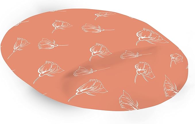Ergonomic Mouse Pad with Wrist Rest Digital Printed Mouse Mat for Tendon Sheath Problems Non-Slip Base for Office and Home Size: 20 x 23 cm