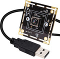 ELP 16MP Autofocus USB Camera Module - 4K UVC USB2.0 With 68-Degree Mini Size Lens IMX298 for Computer Laptop PC - Video Lightburn Industrial Embedded Webcam Board