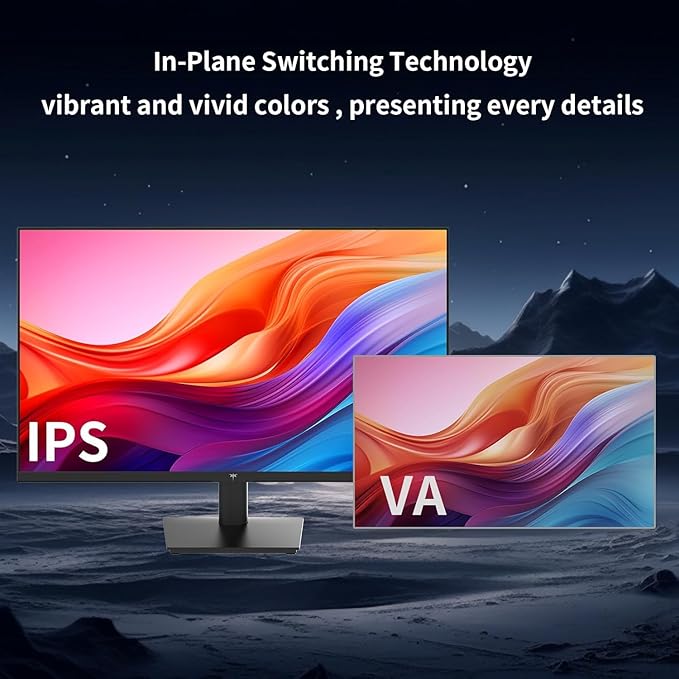 KTC 27 Inch QHD(2560 * 1440) 100Hz Computer Monitor - IPS Panel Anti-Blue Light Screen 100% High Color Gamut 123% sRGB Support FreeSync and GSync PC Monitor for Casual Gaming and Working