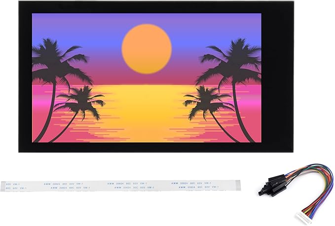 1.9inch Touch LCD Display Module Micro LCD Display 172x320 Resolution IPS SPI and I2C Communication 262K Display Color Compatible with Raspberry Pi ESP32S3 Pico etc.