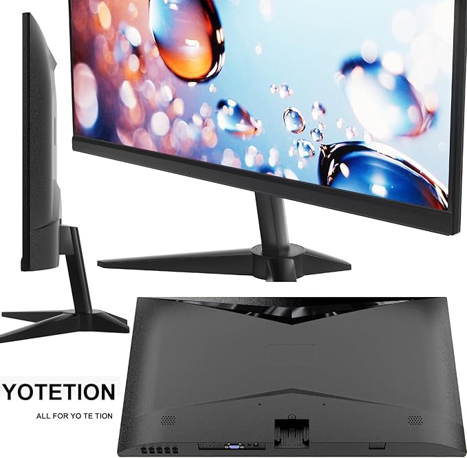 19.5inch Without Audio Professional HD Monitor (1660 x 900)2pack 60Hz Refresh Rate Visual Protection Technology Blue Light Filter and Flicker-Free Technology (HDMI and VGA Ports)