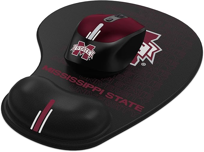 SOAR NCAA Unisex Wireless Mouse and Mouse Pad