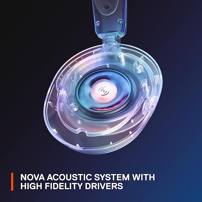 SteelSeries 61606 Arctis Nova 1 Gaming Headphones Wired Sealed Type Compatible with PC PS5 PS4 Switch Bi-Directional Microphone Noise Canceling Space Audio Hi-Fi Sound Adjustable Black