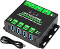 Industrial USB HUB with 4X USB 3.2 Ports Switchable Dual Hosts up to 5GbpsOnboard Multi ProtectionsCompatible with Linux Windows 11/10 / 8.1/8 / 7 / XP