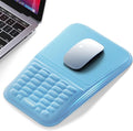 Vaydeer Ergonomic Mouse Pad with Wrist Rest – Memory Foam Mouse Pad with Wrist Support &amp Massage Bulge Non-Slip PU Base Relieves Carpal Tunnel Pain – Ideal Mouse Wrist Rest for Office &amp Home