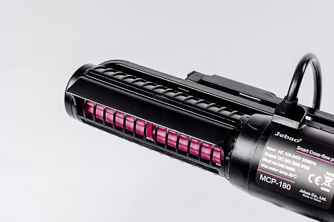 Jebao MCP Smart Cross Flow Pump with LCD Display Controller for Saltwater Tank Magnetic Base (MCP-180)