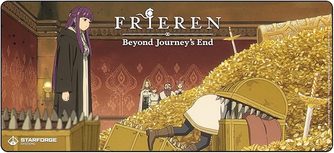 Mimic - Frieren: Beyond Journey's End Anime Gaming Desk Mat – Large Extended Mouse &amp Keyboard Pad
