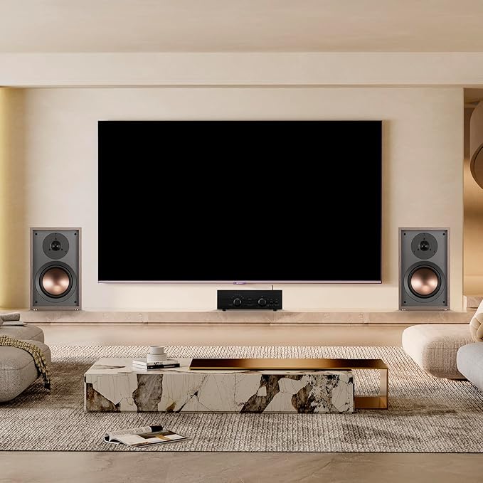 HiVi-Swans Oasis Max Passive Bookshelf Speakers 2-Way HiFi Bookshelf Speakers for TV Desktop Stereo or Home Theater Surround Sound - Needs Amplifier or Receiver to Operate