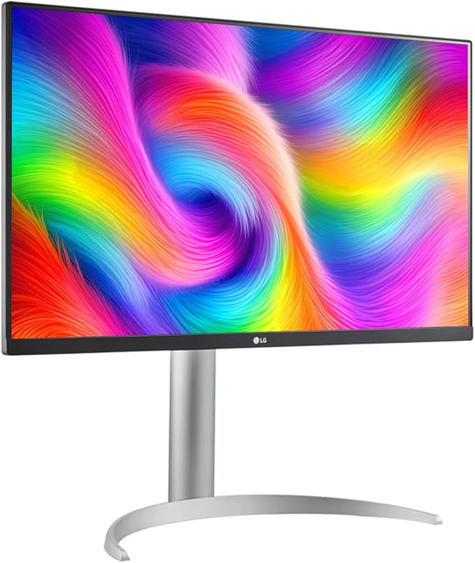 LG 27 inch 4K UHD (3840x2160) Ultrafine IPS Computer Monitor VESA DisplayHDR 400 5ms 95% DCI-P3 Dynamic Action Sync USB Type-C 90W PD HDMI DisplayPort Height/Tilt/Pivot Adjustable Stand