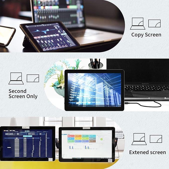 23.8 inch Capacitive Multi-Touch Screen Industrial Monitor 16:9 Display 1920 x 1080P Built-in Speakers VGA DVI &amp HD-MI Monitor for PC POS Small Business Restaurant