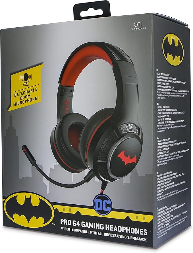 OTL Technologies Gaming Headset Pro G4 Batman DC Comic