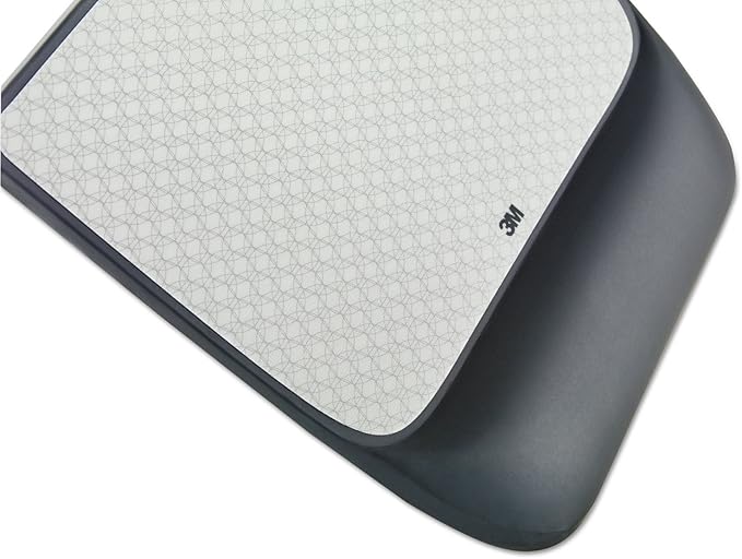 3M MW85B Mouse Pad w/Precise Mousing Surface w/Gel Wrist Rest 8 1/2x 9X 3/4 Solid Color