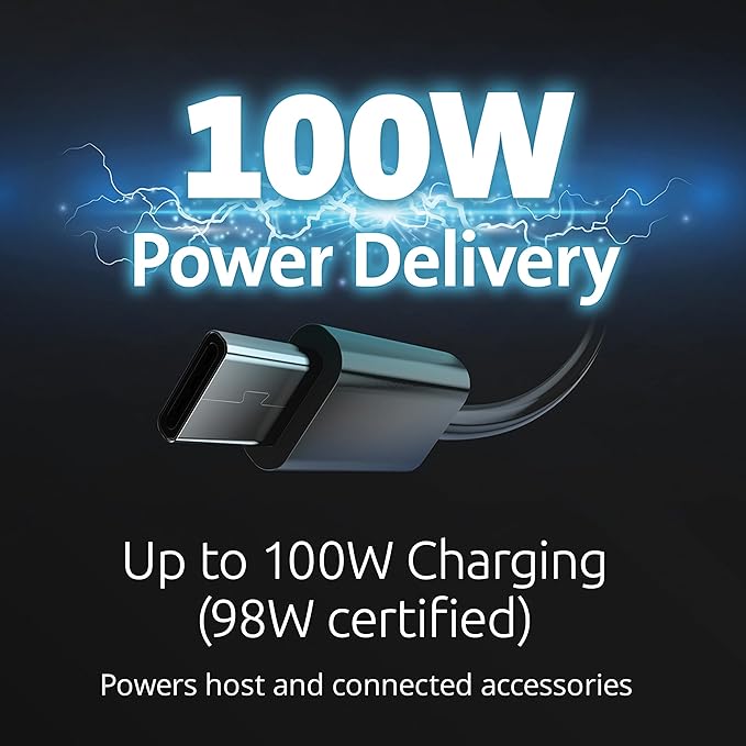Kensington SD5800T Thunderbolt 4 and USB4 Quad 4K Display Docking Station 100W Charging 2 x HDMI 2 x DP 2.5G Ethernet Card Readers for Windows/MacOS (K32856NA)