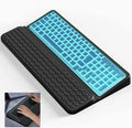 Wrist Rest for Computer Keyboard Keyboard Wrist Rest Ergonomic Keyboards Holder for Easy Typing Working Wrist Pad for Keyboards with Comfortable Wrist Rest for Keyboard Black
