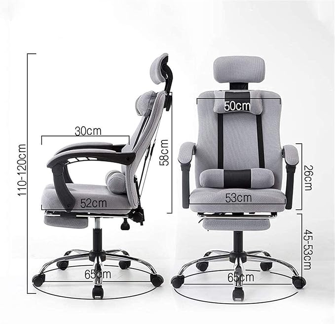 Ergonomic Mesh Boss Chair with Adjustable Reclining Flip-Up Arms Headrest &amp Lumbar Support for Office &amp Gaming