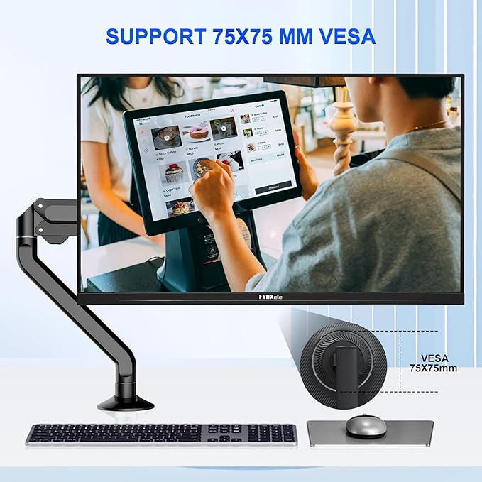 32 Inch Large Touchscreen Monitor QHD 1440P 100HzUSB-C HDMI DisplayportHeight/Swivel/Tilt/Rotating Adjustable Stand IPS Multi-Touch PC Monitor for mall Office Gaming