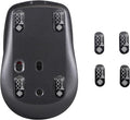 Glass Mouse Skates for Logitech MX Anywhere 3S/3 Mouse Feet Pads Smooth Durable Slim 2.5D Curved Edge Game Mice Feet Replacement Accessories(Printing Pattern)