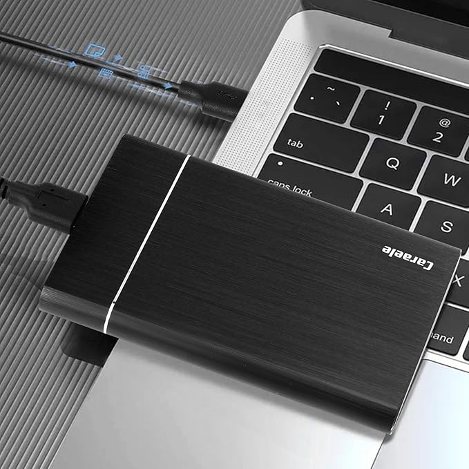 640GB Portable External Hard Drive USB3.0 Mobile HDD Storage for PC Mac Desktop Laptop Mac Chromebook Xbox One Xbox 360 PS4 (Black)