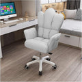Katzowen Home Office Chair Dwelling backrest Gaming Chair Reclining Swivel Chair Simple Lift Cute Group Chair Faineant Learning (Color : Khaki)