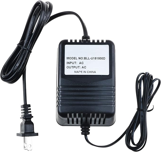 12V AC/AC Adapter for Companion 2 Series II Multimedia Computer PC Speaker System Speakers 12VAC Power Supply Cord Cable PS Wall Home Charger Mains PSU
