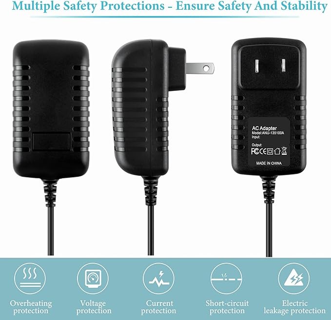 AC/DC Adapter Compatible with LumiSource BoomChair B42 Multimedia Video Game Gaming Chair Wall Home Power Supply Cord Cable PS Charger Mains PSU