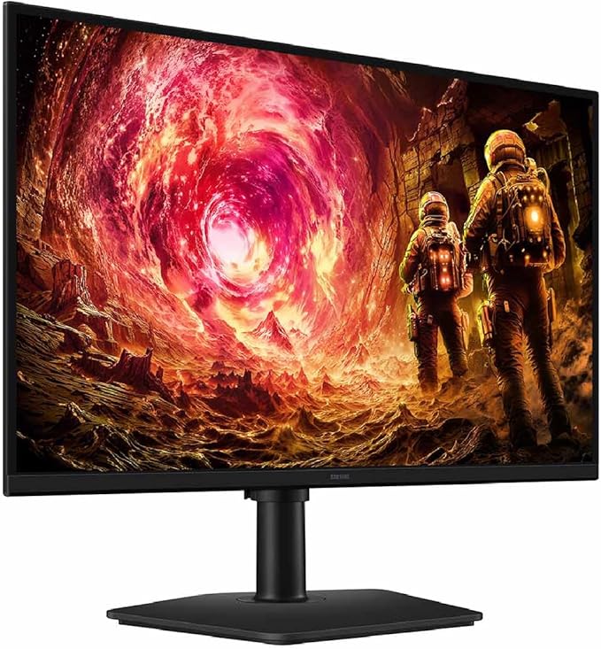 Samsung 27” Odyssey G5 G50F QHD Resolution Gaming Monitor 180Hz Refresh Rate Fast IPS Panel HDR10 NVIDIA G-Sync Compatible 1ms Response Time (GtG) AMD FreeSync™ Adjustable Stand LS27FG502ENXZA