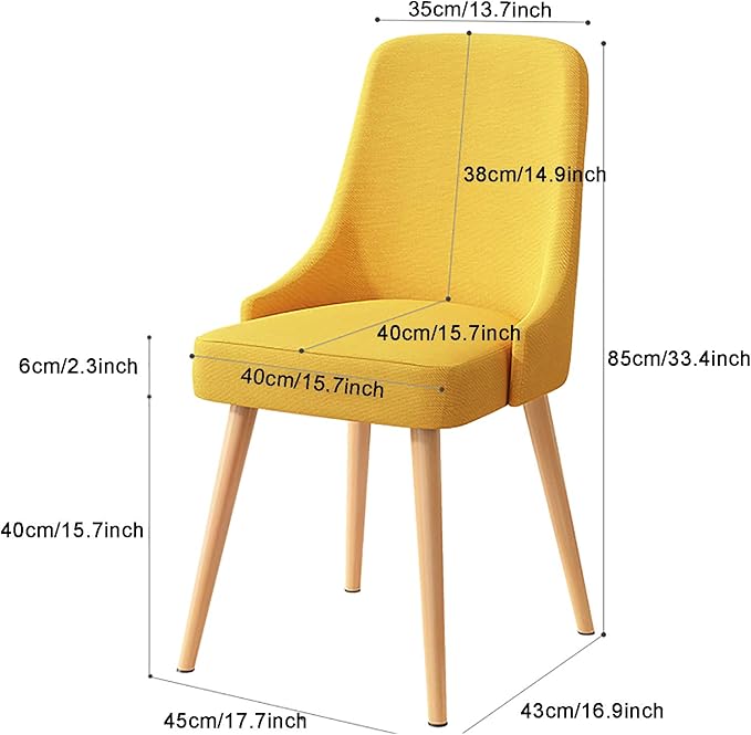 Office Chair Gaming Chair Computer Chair Office Computer Chair ErgonomicLinen Game Chair Mid-Back Conference Chair for Home ExecutiveModern No Armrest Desk Chair with Soft Seat C