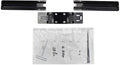 Ergotron – Dual Monitor Double Hinged Bow – Add-on for WorkFit Monitor Kits