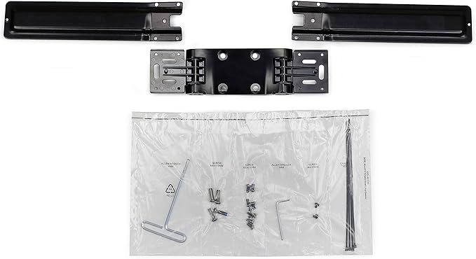 Ergotron – Dual Monitor Double Hinged Bow – Add-on for WorkFit Monitor Kits