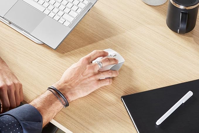 Razer Pro Click Humanscale Wireless Mouse: Ergonomic Form Factor - 5G Advanced Optical Sensor - Multi-Host Connectivity - 8 Programmable Buttons - Extended Battery Life of up to 400 Hours