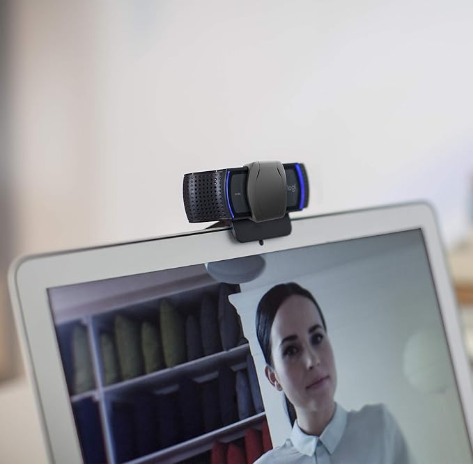 Logitech C920S PRO HD WEBCAM (Renewed)
