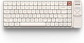 IQUNIX Magi75 Pro Low-Profile Wireless Mechanical Keyboard 75% Layout Hot-Swappable Creamy Linear RGB Backlit Full Aluminum VIA Customizable for Mac/Windows/Linux (Media Controls)