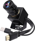 SVPRO 4K USB HDMI Camera Manual Zoom Webcam for Close Up with 2.8-12mm Variable LensPlug and Play Camera for IndustrialStreaming and Home Video