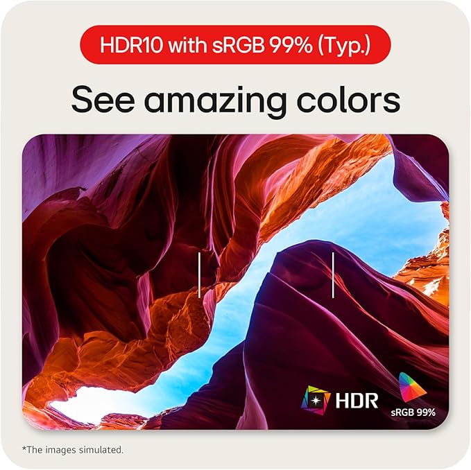 LG 34 Inches 21:9 Curved Ultra Wide Monitor WQHD(3440 x 1440 Pixels) sRGB 99%(Typ) HDR 10 Dual Controller PBP Flicker Safe Smart Energy Saving HDMI DP Head Phone OutTilt Black 34WR50QC