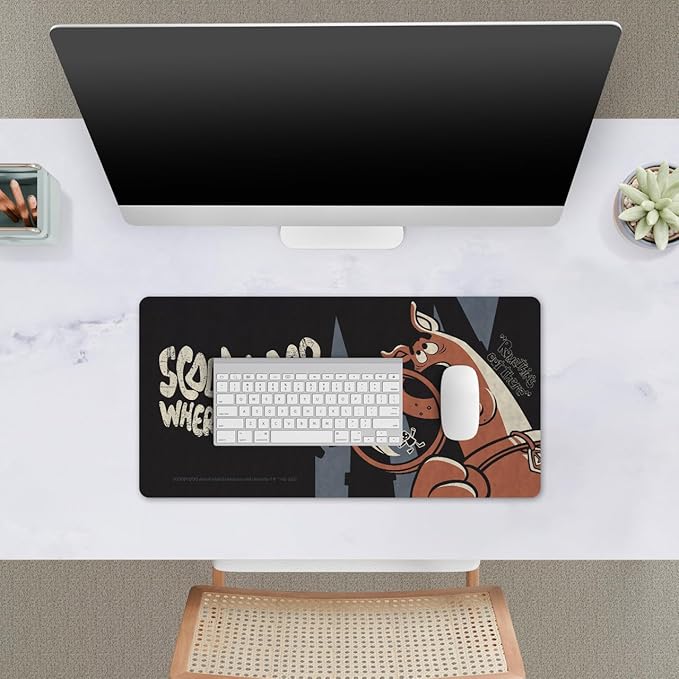 Head Case Designs Officially Licensed Scooby-Doo Romethin's Out There Character Art 23.62 x 11.81 x 0.12 inches (600 x 300 mm) - L Gaming Office Desk PC Keyboard Mouse Mat Pad
