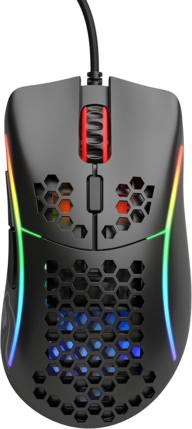 Glorious Model D- (Minus) Lightweight Gaming Mouse Matte Black (GLO-MS-DM-MB) (Renewed)
