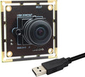 Magnolia 1.3MP Low Light USB Camera Module Wide Angle Webcam with 180 Degree Fisheye Lens AR0130 Mini Lightburn Camera Embedded Industrial Webcam Board for Raspberry PiJetson Nano