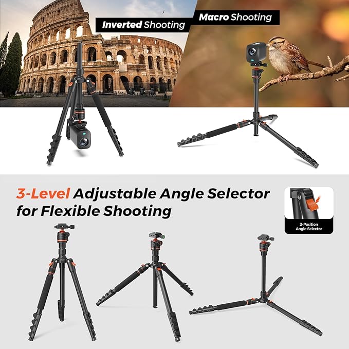 NearStream VM33 Wireless Streaming Camera &amp Adjustable 72 Tripod Bundle 2K Live Streaming Camera with Heavy Duty Stand for YouTube TikTok Zoom Video Recording