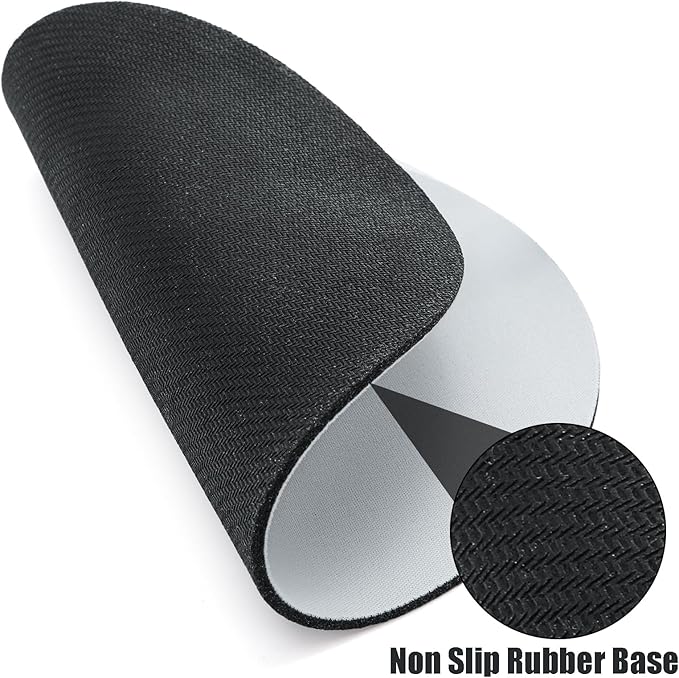 Nicunom 40 Pcs Sublimation Mouse Pad Blanks Round Mouse Pad Heat Press Printing Crafts Mousepads DIY Personalized Mouse Pads Anti-Slip Rubber Small Mouse Mat for Office Laptop Computer Gaming