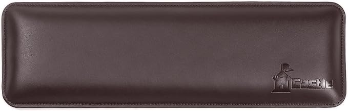 Bailey by Castle Leather Keyboard Wrist Rest (Woodland Tenkeyless)