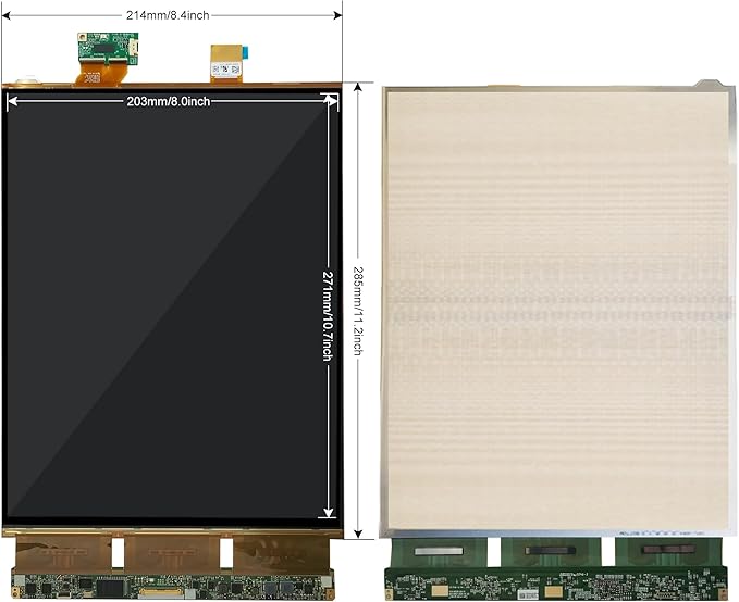OLED Flexible Display 13.3 Inch Amoled On-Cell Capacitive Touchscreen 2K 2048x1536 IPS Bendable Flexible Screen Display