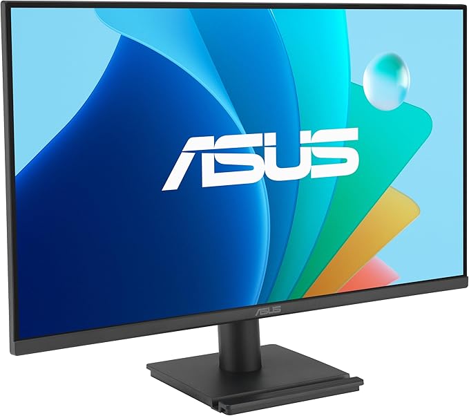 ASUS 27 1080P Eye Care Monitor (VA279HG) - IPS Full HD 99% sRGB Frameless 120Hz 1ms Adaptive-Sync HDMI VGA Low Blue Light Flicker Free Wall Mountable 3 yr Warranty