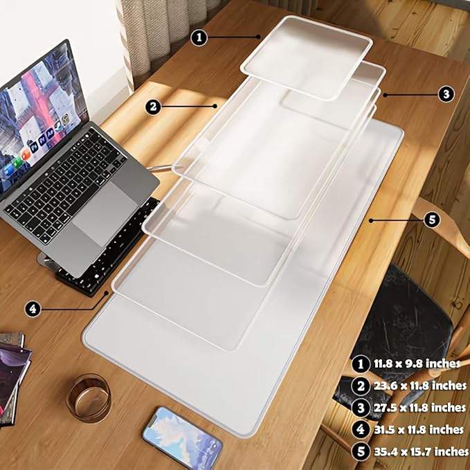 Solo Leveling Mouse Pad Large Gaming Desk Mat Non-Slip Rubber Base Kawaii Anime Mousepad Multiple Sizes (11227.5 x 11.8 inches)
